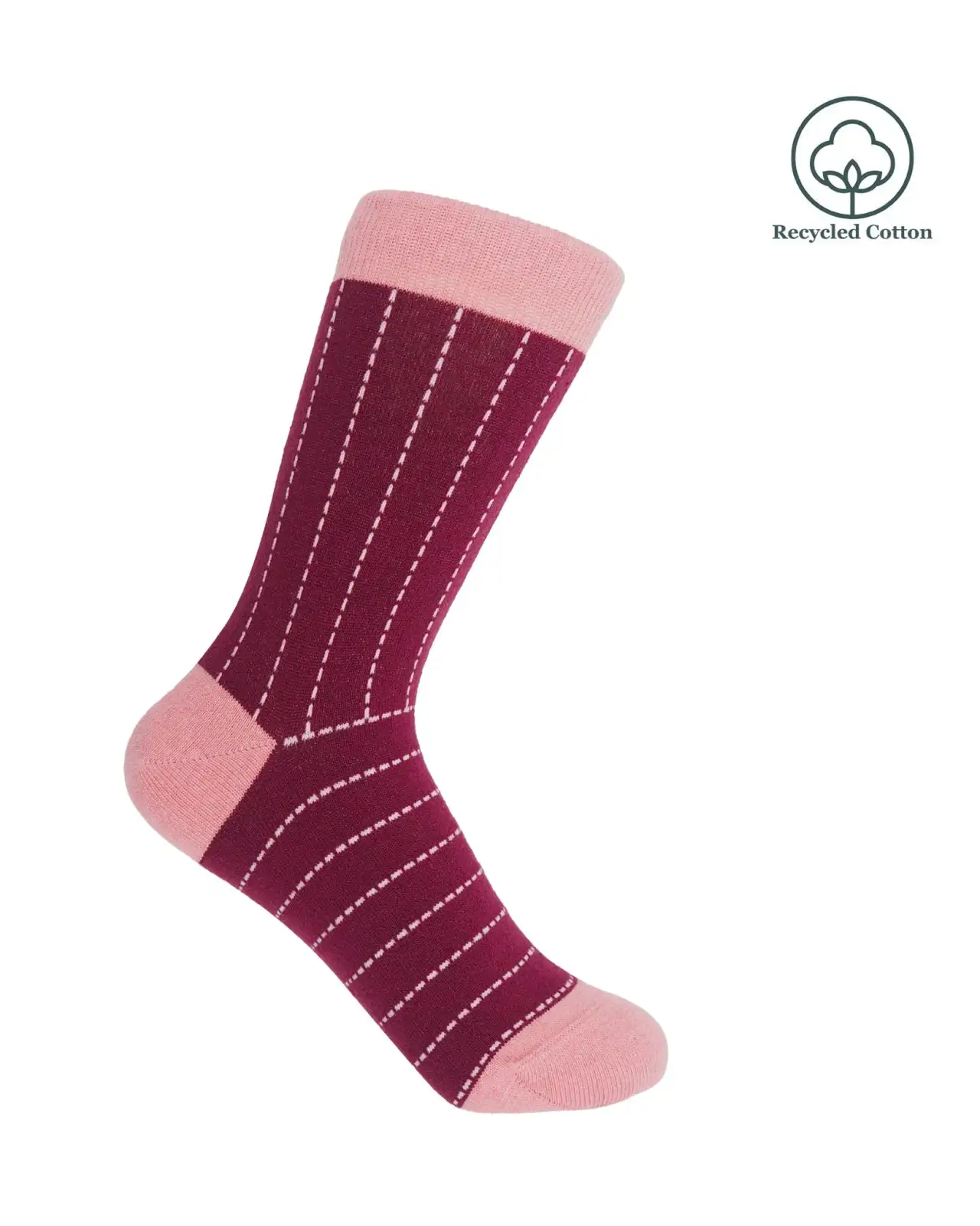 Women PEPER HAROW Dash Womens Socks - Maroon £13.00
