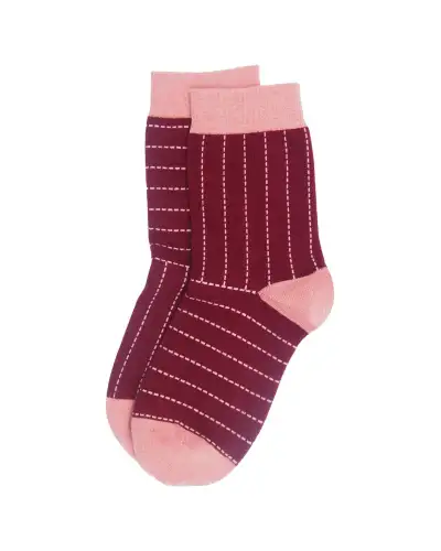 Women PEPER HAROW Dash Womens Socks - Maroon £13.00