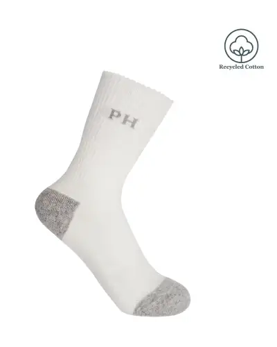 Women PEPER HAROW Reversible Womens Sport Socks - White £13.00