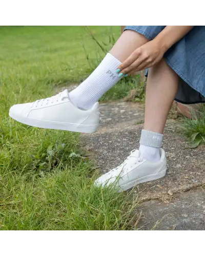 Women PEPER HAROW Reversible Womens Sport Socks - White £13.00