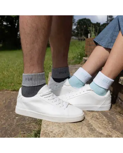 Men PEPER HAROW Reversible Mens Sport Socks - Grey £14.00