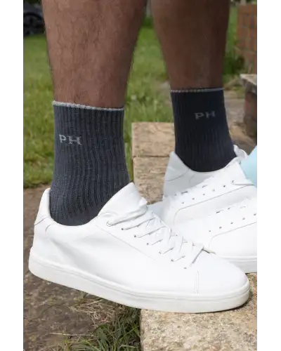 Men PEPER HAROW Reversible Mens Sport Socks - Grey £14.00