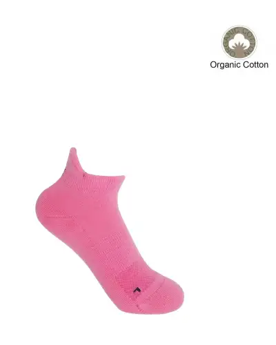 Women PEPER HAROW Organic Womens Trainer Sport Socks - Pink £11.00