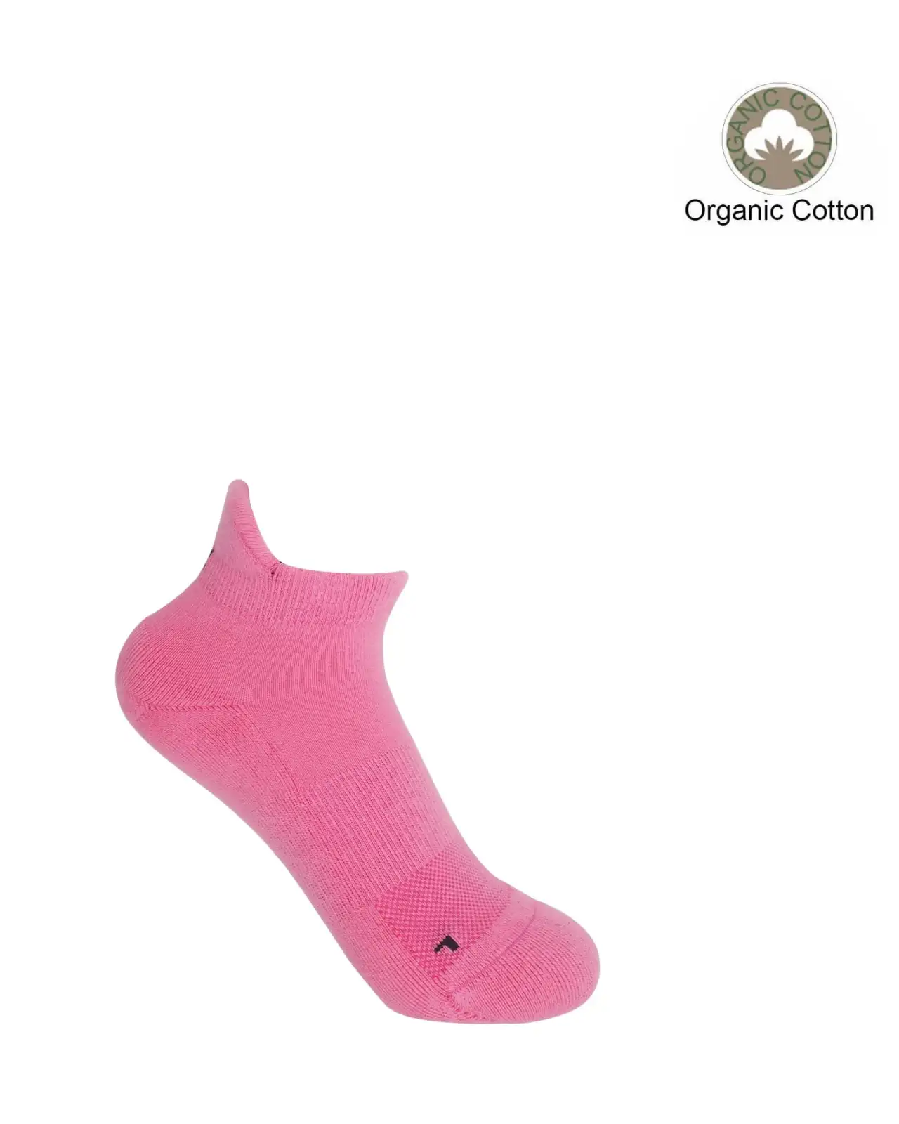 Women PEPER HAROW Organic Womens Trainer Sport Socks - Pink £11.00