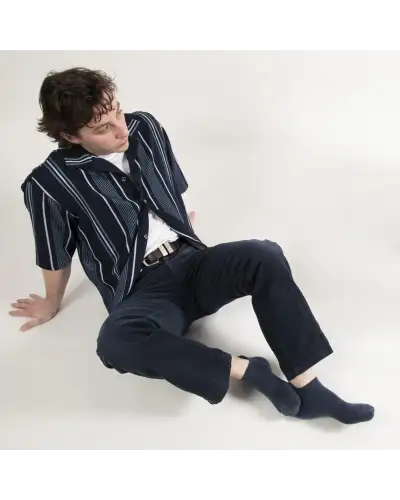 Men PEPER HAROW Organic Mens Trainer Sport Socks - Navy £14.00