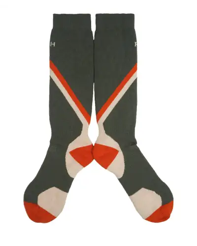 Men PEPER HAROW Mens Ski Socks - Olive £24.00