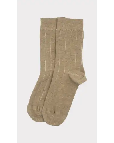 Women PEPER HAROW Indulgent Cashmere Womens Socks - Beige £18.00