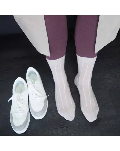 Women PEPER HAROW Indulgent Cashmere Womens Socks - Beige £18.00