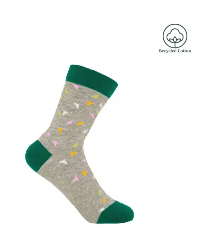 Women PEPER HAROW Trilateral Womens Socks - Grey £13.00