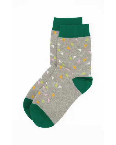 Women PEPER HAROW Trilateral Womens Socks - Grey £13.00