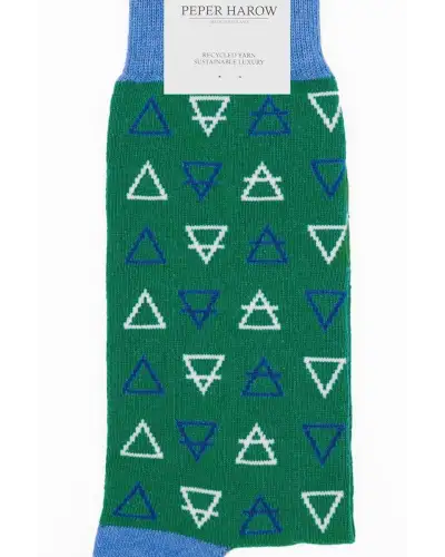 Men PEPER HAROW Elements Mens Socks - Teal £14.00