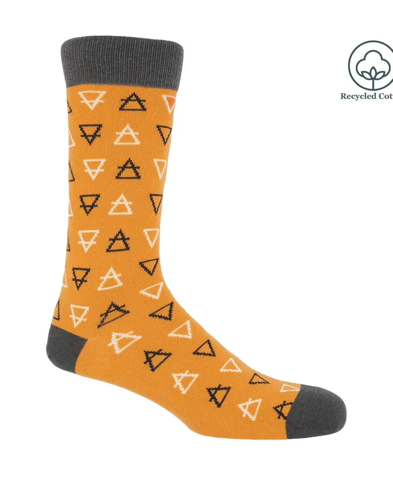 Men PEPER HAROW Elements Mens Socks - Mustard £14.00