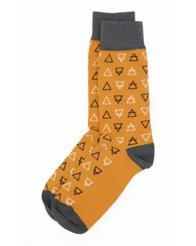Men PEPER HAROW Elements Mens Socks - Mustard £14.00