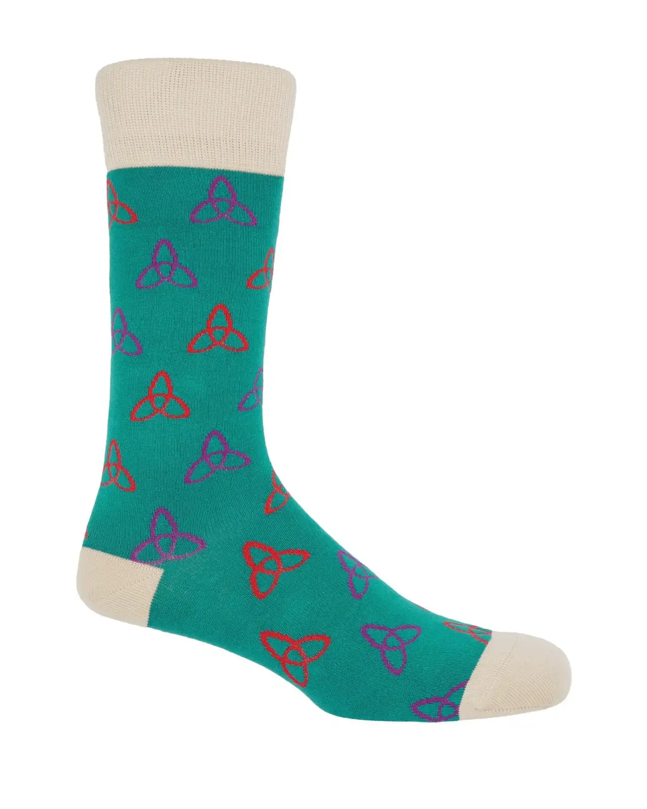 Men PEPER HAROW Tri Mens Socks - Teal £16.00