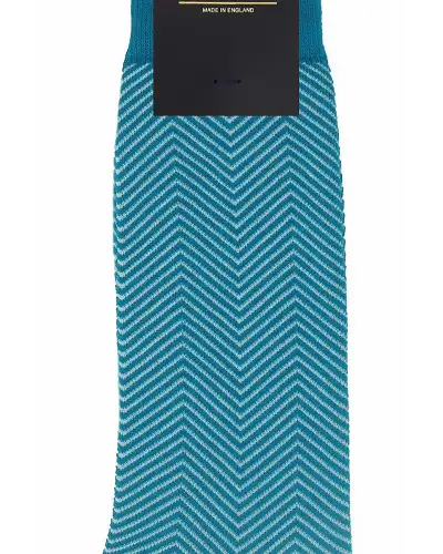 Men PEPER HAROW Lux Taylor Mens Socks - Marine £16.00