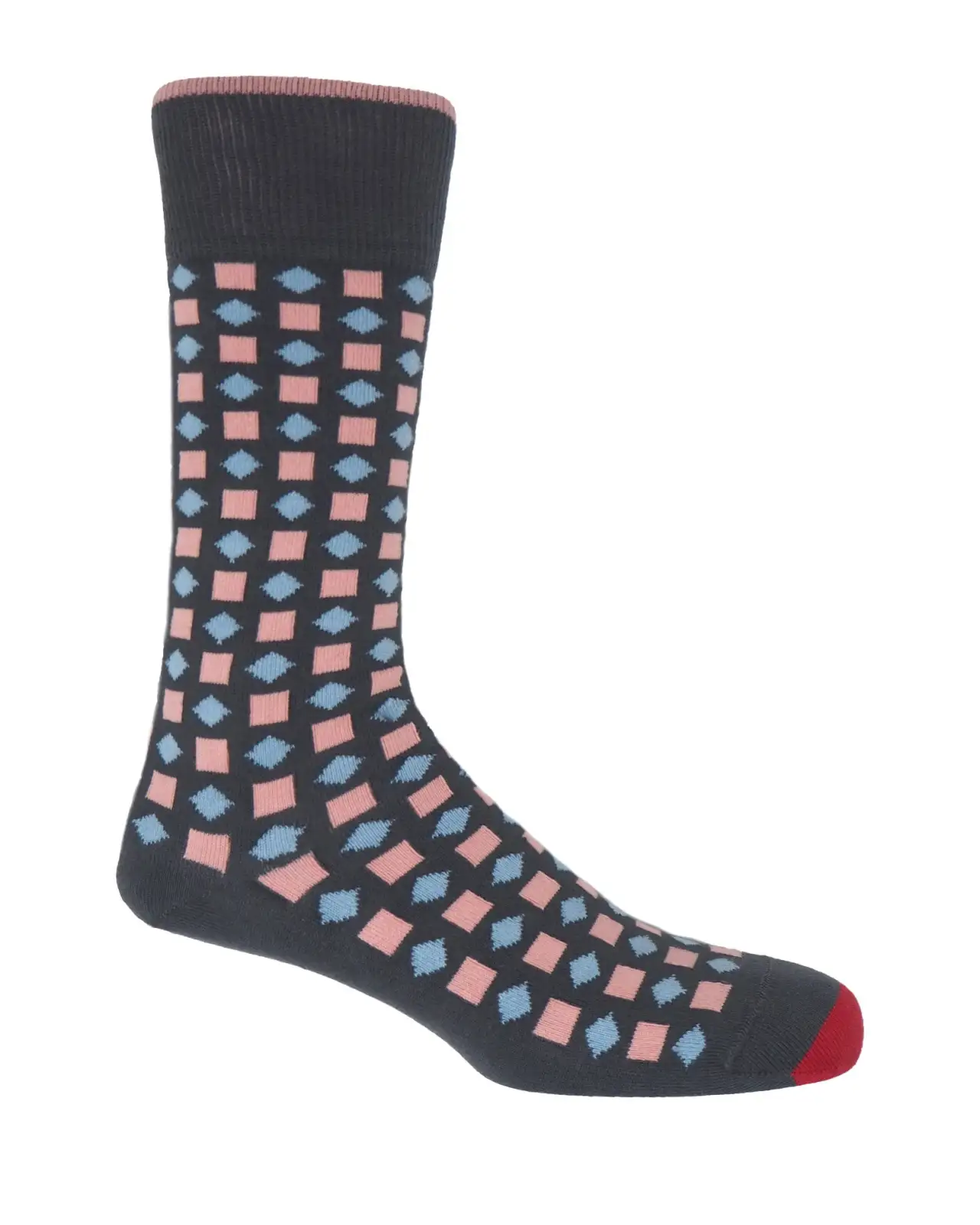 Men PEPER HAROW Diamonds Mens Socks - Grey £16.00