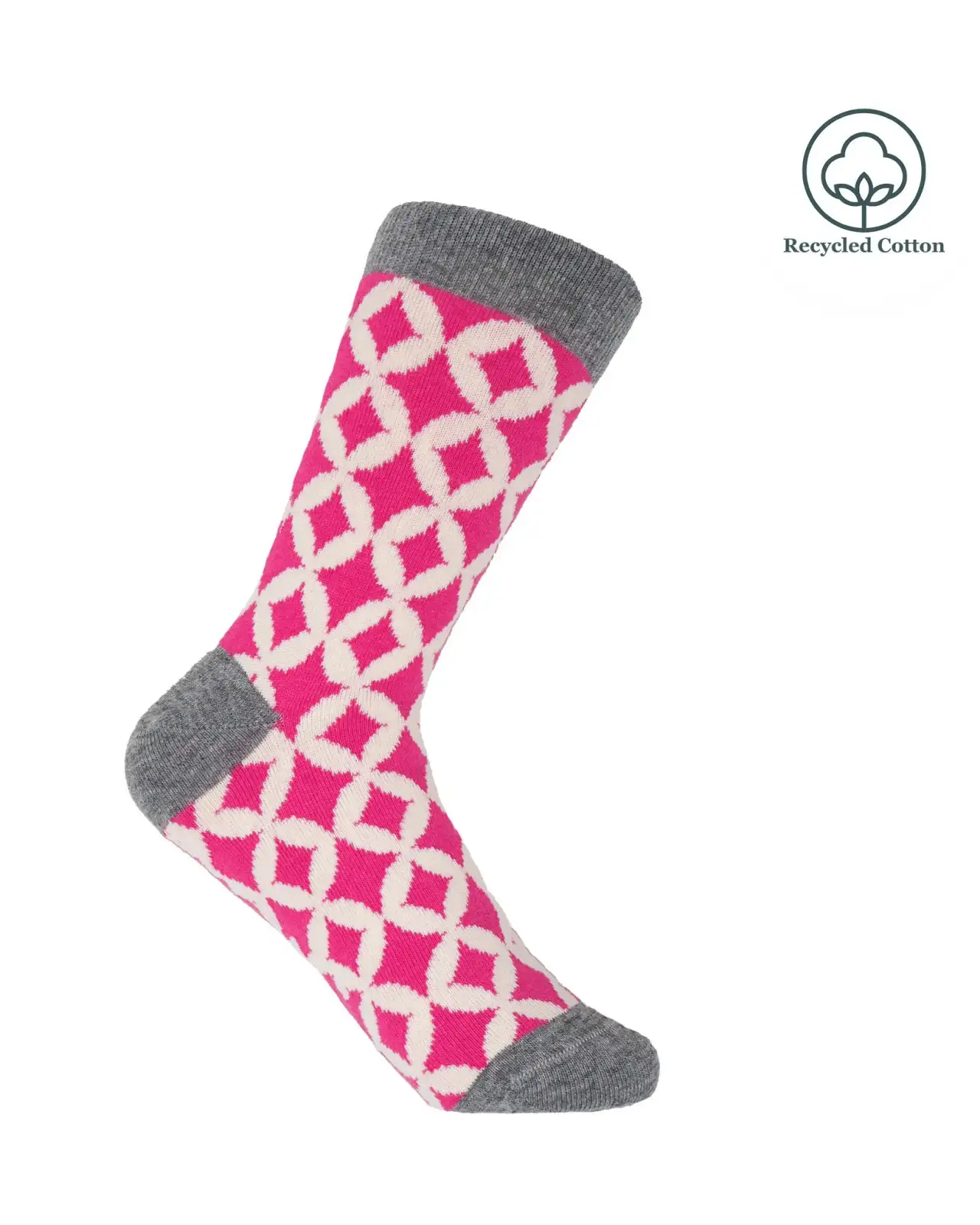 Women PEPER HAROW Mosaic Womens Socks - Pink £13.00