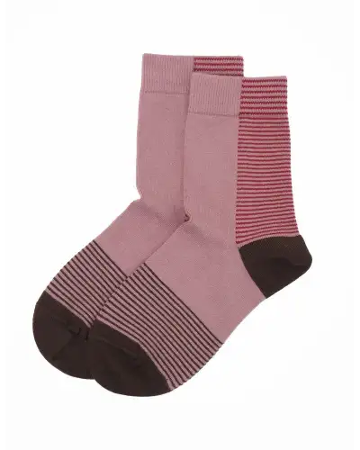 Women PEPER HAROW Anne Womens Socks - Berry £15.00