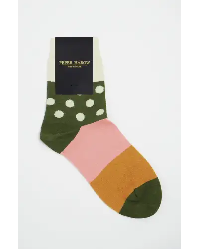 Women PEPER HAROW Mayfair Womens Socks - Cream £15.00