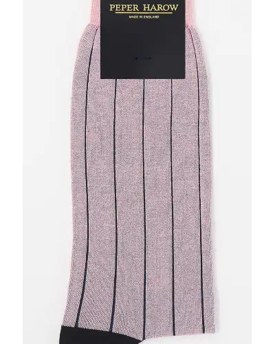 Men PEPER HAROW Pin Stripe Mens Socks - Pink £16.00
