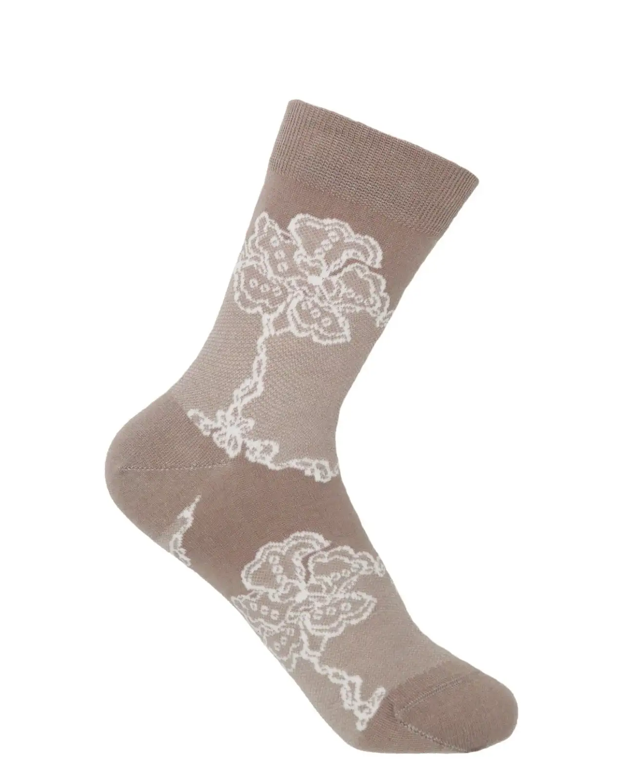 Women PEPER HAROW Delicate Womens Socks - Mink £15.00