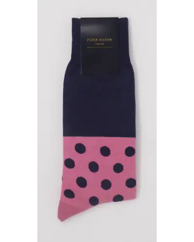 Men PEPER HAROW Mayfair Mens Socks - Navy £16.00