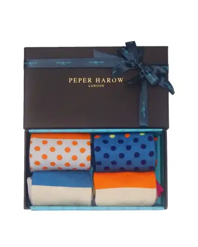 Women PEPER HAROW Victoria Womens Socks - Orange £15.00