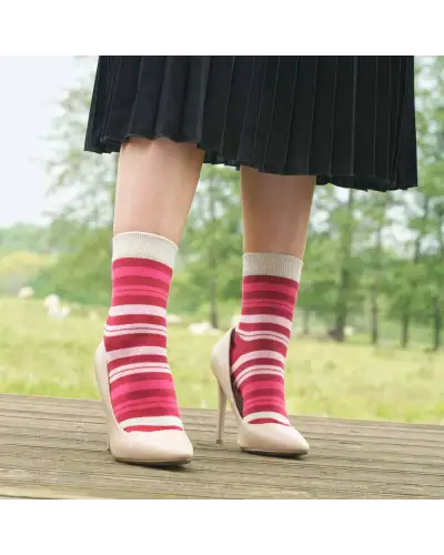 Women PEPER HAROW Elizabeth Womens Socks - Punch £15.00