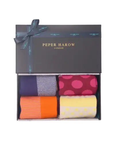 Women PEPER HAROW Anne Womens Socks - Tulip £15.00