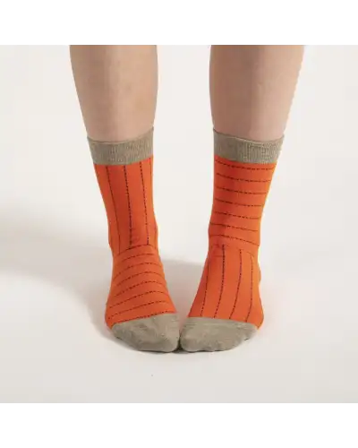Women PEPER HAROW Dash Womens Socks - Orange £13.00