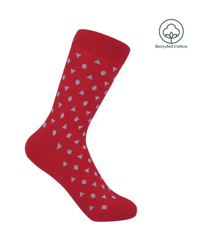 Women PEPER HAROW Confetti Womens Socks - Red £13.00