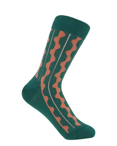 Women PEPER HAROW Groove Womens Socks - Green £15.00