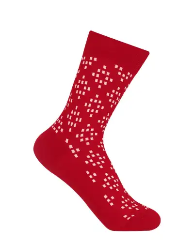 Women PEPER HAROW Soho Womens Socks - Red £15.00