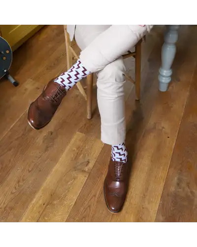 Men PEPER HAROW Chelsea Mens Socks - Grey £17.00
