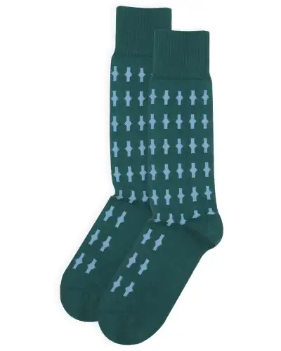 Men PEPER HAROW Eton Mens Socks - Teal £16.00