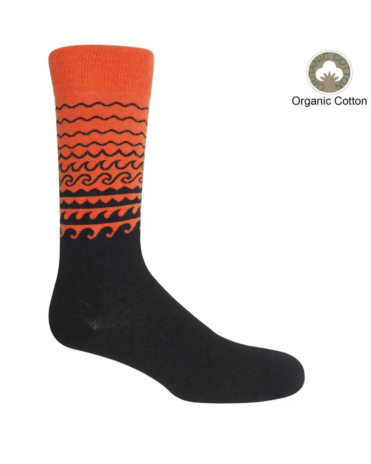 Men PEPER HAROW Wave Mens Socks - Orange £17.00