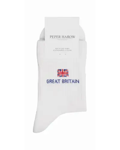 Men PEPER HAROW Quarter Crew Mens Sport Socks - Olympics £15.00