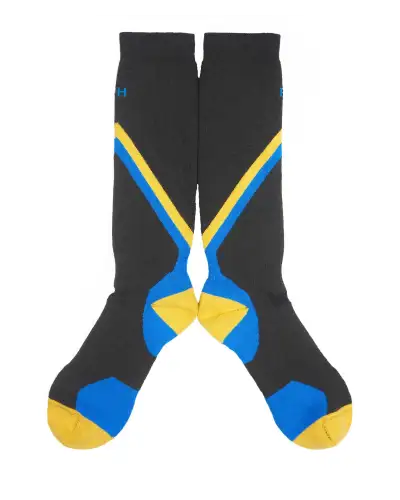 Men PEPER HAROW Mens Ski Socks - Charcoal £24.00