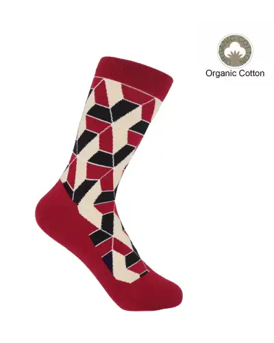 Women PEPER HAROW Vertex Womens Socks - Red £15.00