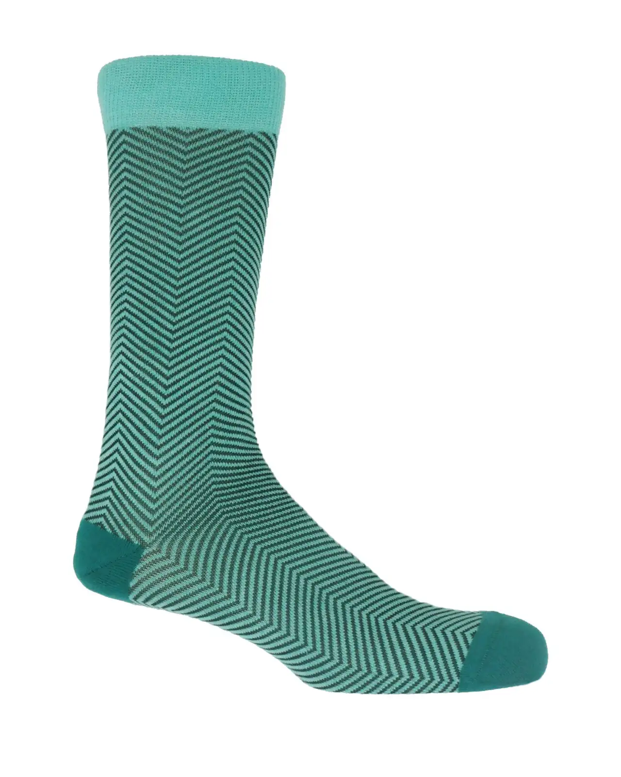 Men PEPER HAROW Lux Taylor Mens Socks - Turquoise £16.00