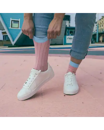 Women PEPER HAROW Dash Womens Socks - Pink £13.00