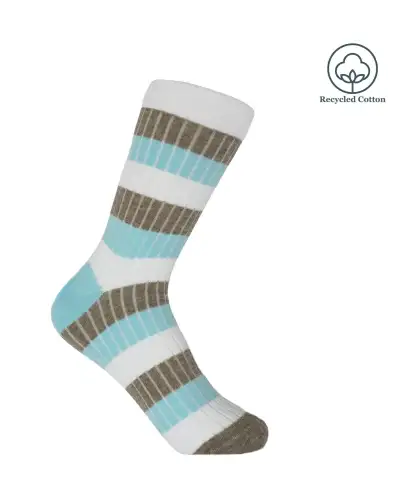Women PEPER HAROW Chord Womens Socks - Turquoise £13.00