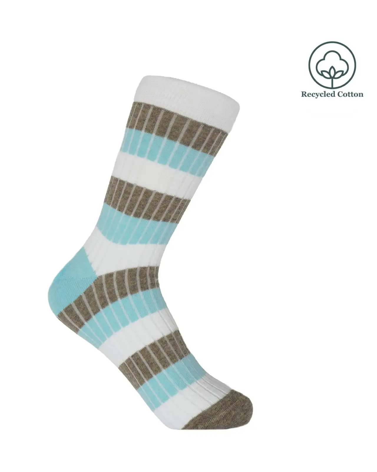 Women PEPER HAROW Chord Womens Socks - Turquoise £13.00