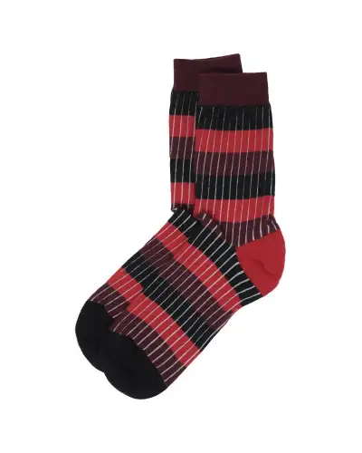 Women PEPER HAROW Chord Womens Socks - Red £13.00