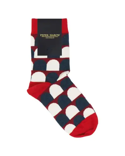 Women PEPER HAROW Ouse Womens Socks - Red £15.00