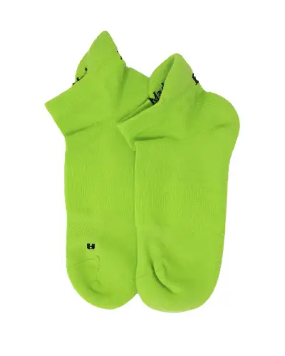 Women PEPER HAROW Organic Womens Trainer Sport Socks - Neon £11.00