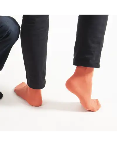 Men PEPER HAROW Classic Mens Socks - Salmon £16.00