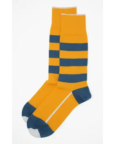 Men PEPER HAROW Equilibrium Organic Mens Socks - Yellow £17.00