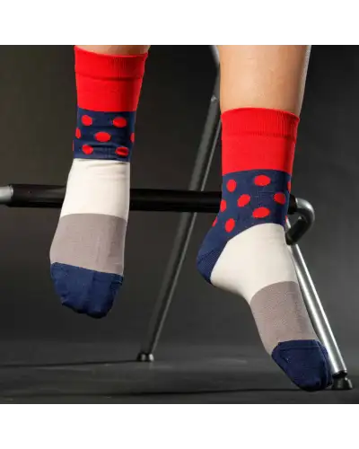 Women PEPER HAROW Mayfair Womens Socks - Scarlet £15.00