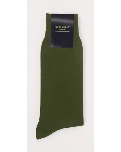 Men PEPER HAROW Classic Mens Socks - Pine £16.00